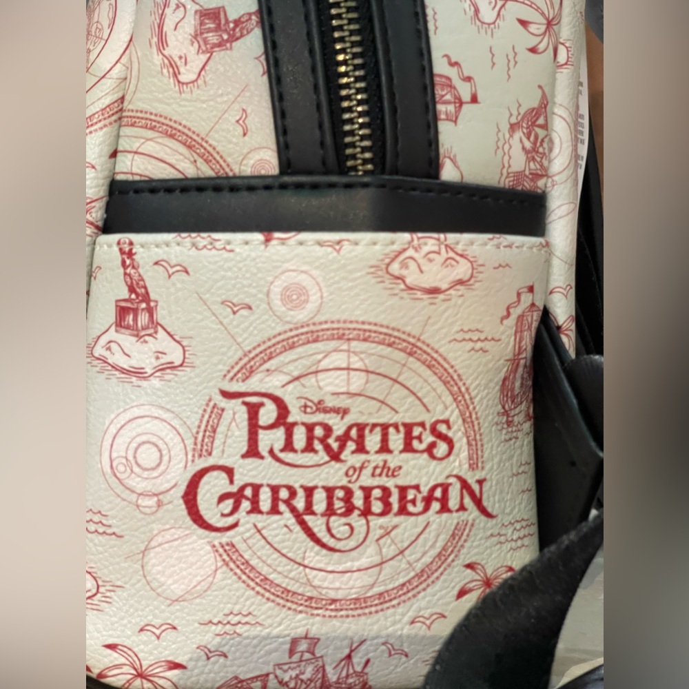 Disney Pirates of the Caribbean Loungefly backpack WDW 2024 - Picture 6 of 9